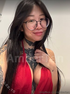 Amber Tan with DD cups Nude Leaked Photo #5